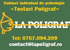 LaPoligraf.ro ~ Cabinet individual de psihologie - evaluarea comportamentului simulat prin tehnica poligraf