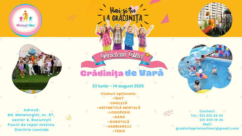 Gradinita de Vara Prietenii Mei 2025