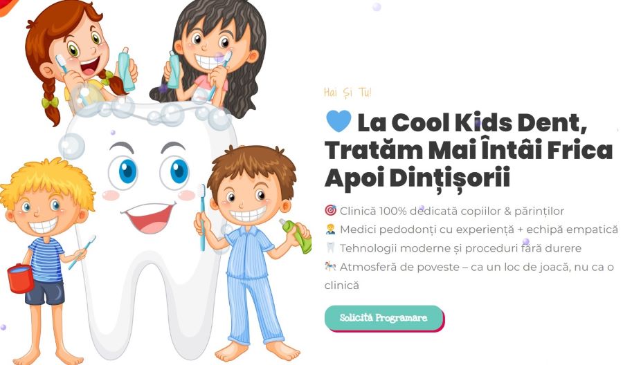 Cool Kids Dent - Stomatologie pentru copii
