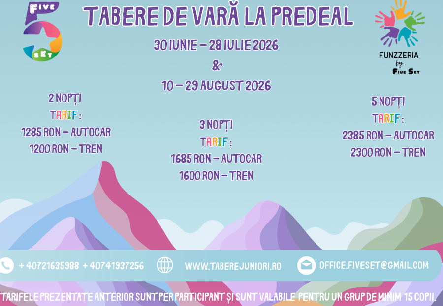 Five Set - Tabere Juniori - Predeal