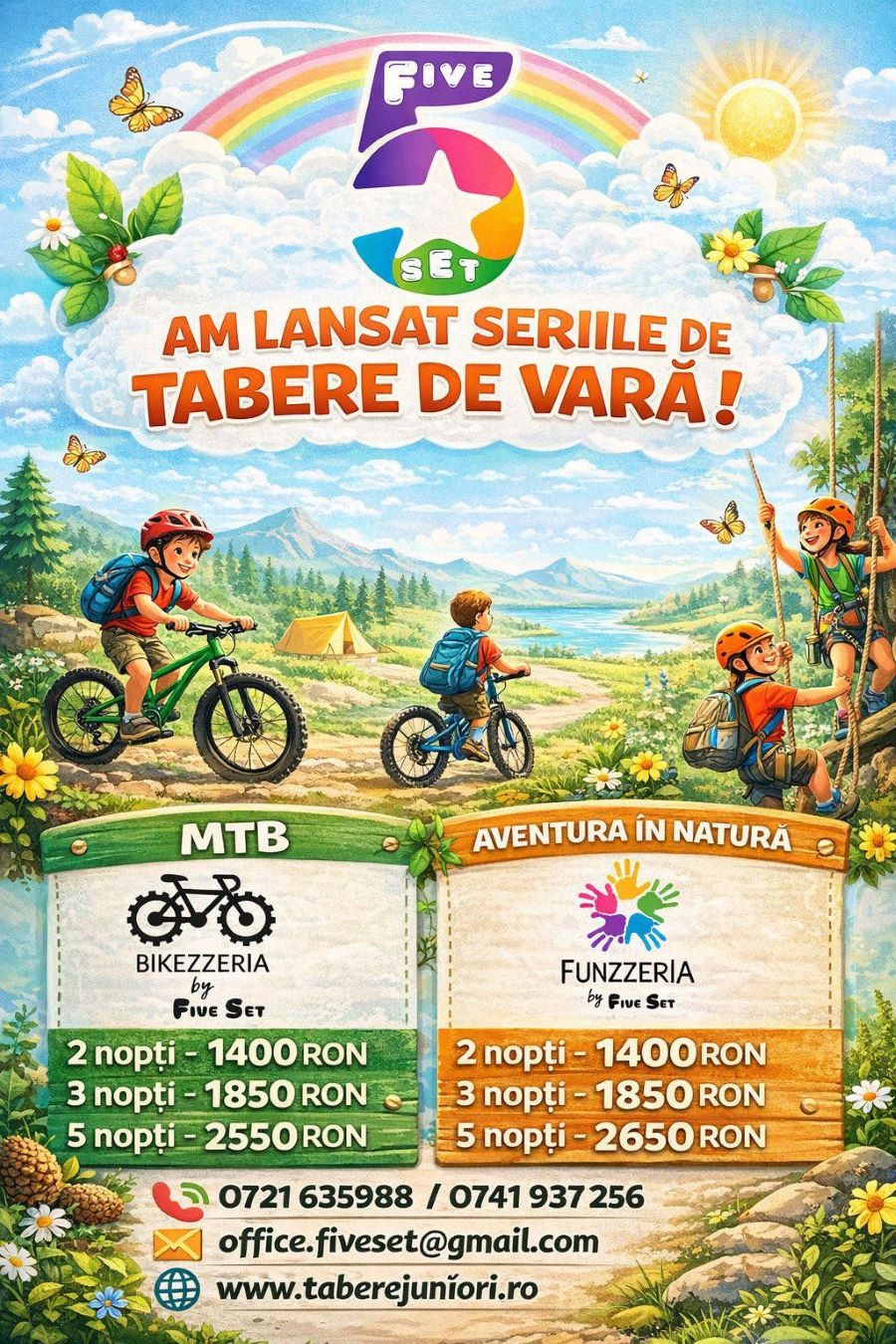 Five Set - Tabere Juniori - Predeal
