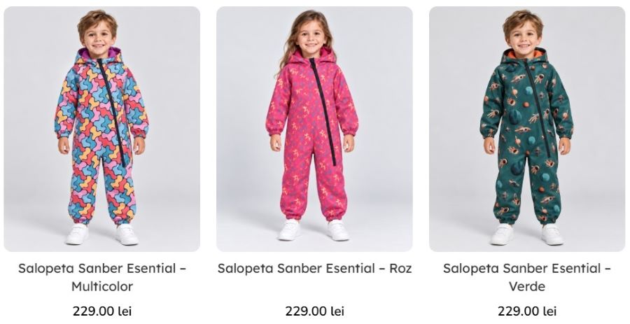 SanBer - Salopete si combinezoane pentru copii