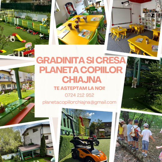 Gradinita si Cresa Planeta copiilor Chiajna