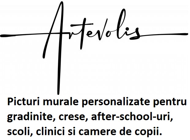 Picturi murale - pereti - personalizate pentru gradinite, crese, after-school-uri, scoli, clinici si camere de copii.